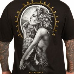 Sullen Sea Sick Black Sleeve T Shirt dacave store front987