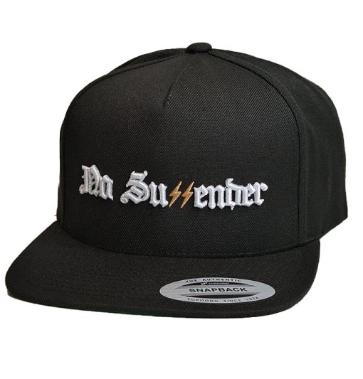 sons no surrender white black snapback