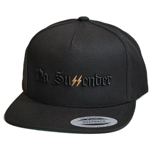 black on black no surrender Sons brand snapback