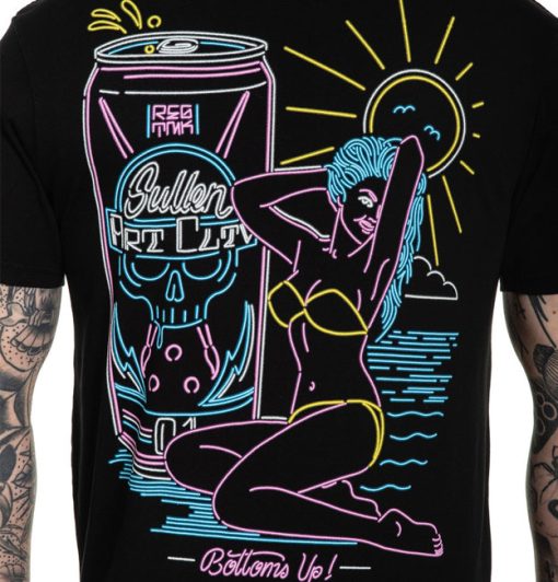 Sullen Art Collective Neon Paradise Tee1 Short Sleeve T Shirt dacave store front8