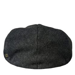 SONS Gorra Ivy Herringbone Dark Grey Hat dacave singapore