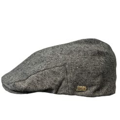 sons flat cap ivy tweed grey