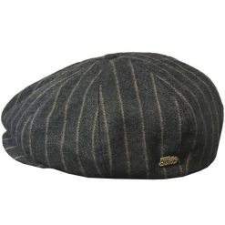 sons newsboy pinstripe hat peaky blinder style