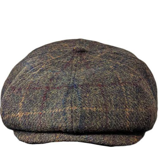 SONS motley moss brown newsboy front Hat dacavestore