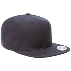 Yupoong Plain Navy7 Classic Snapback Cap Dacavestore Capstoresg Hatstoresg Front1