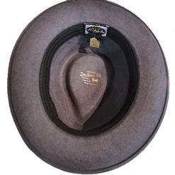 Scala Bristol New Grey909 Wool Felt Fedora Chocolate Hat1 Hatstoresg Capstoresg Dacavestore newphoto13