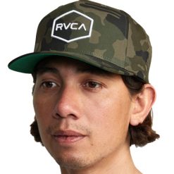 RVCA Commonwealth Snapback Camo Hat Dacavestoresg Capstoresg Hatstoresg1000