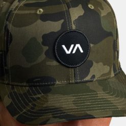 RVCA VA Patch Snapback Camo Hat Dacavestoresg Capstoresg Hatstoresg0787