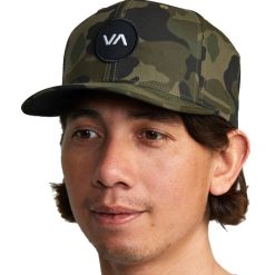 RVCA VA Patch Snapback Camo Hat Dacavestoresg Capstoresg Hatstoresg77