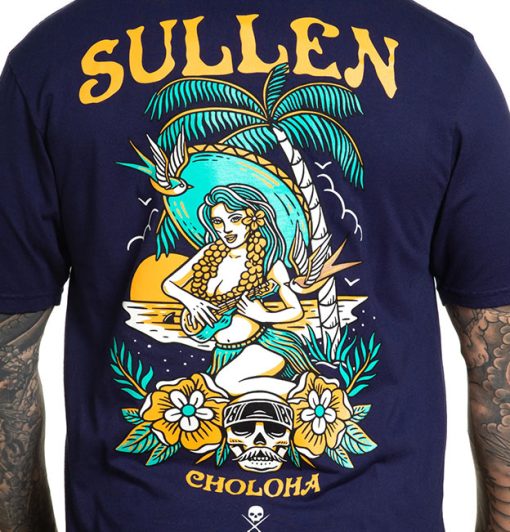 Sullen Hermosa2 Patriot Blue Short Sleeve T Shirt dacave store front7