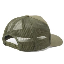 Brixton ALPHA SQUARE NETLPUS1 MP Olive Surplus Olive Surplus Trucker Dacavestore Capstoresg Hatstoresg front