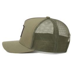 Brixton ALPHA SQUARE NETLPUS2 MP Olive Surplus Olive Surplus Trucker Dacavestore Capstoresg Hatstoresg front