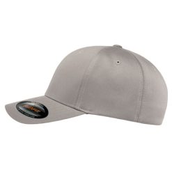 Flexfit Curved light grey Front2