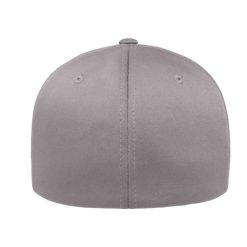 Flexfit Curved light grey Front3