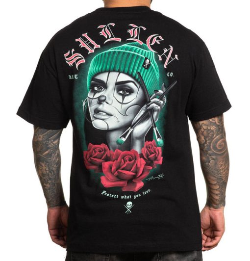 Sullen Mint Chocolate Black Standard Short Sleeve T Shirt dacave store front7