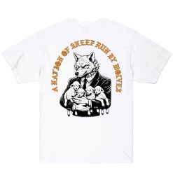 sheep nation tee white