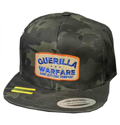 sons warfare camo snapback