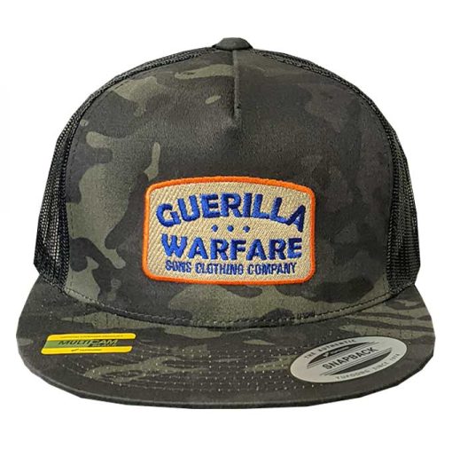 warfare Sons Black MultiCam trucker dacave store