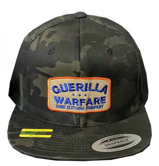 warfare4 Sons Black MultiCam snapback