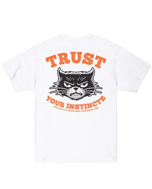 instinct back white