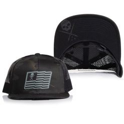 COVERT SNAPBACK Black Camo