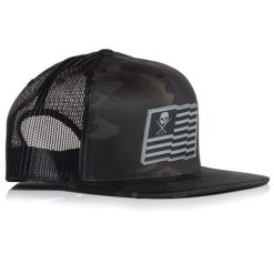 COVERT SNAPBACK98 Black Camo