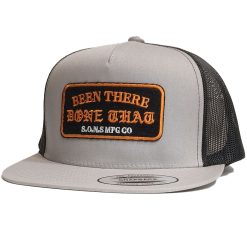 SONS Brand 'Been There Done That' Trucker Mesh Cap Silver/Black
