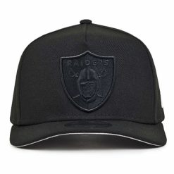 New Era 9Fifty A Frame Raiders1 Black on Black