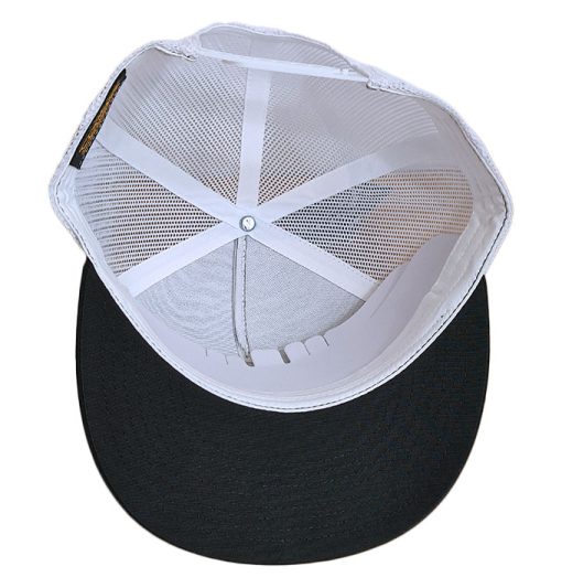 SONS Brand 'OG Patch' Trucker Mesh Cap Black/White - Image 4