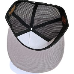 silver grey patch trucker cap sons brand dacave