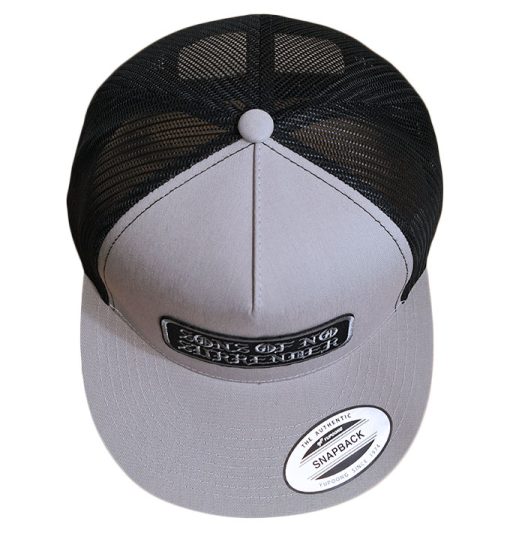 SONS Brand 'OG Patch' Trucker Mesh Cap Silver/Black - Image 3