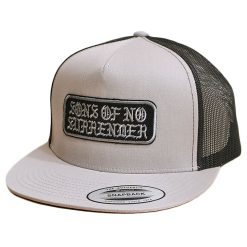 silver grey trucker patch OG patch Sons brand