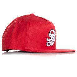 Sullen Art Collective Heavy Hitter 1Red SNAPBACK HAT BLACK RED dacave Capstoresg Hatstoresg Dacavestore