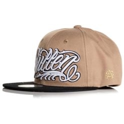 Sullen Art Collective Muertos1 Snapback Hat KHAKI