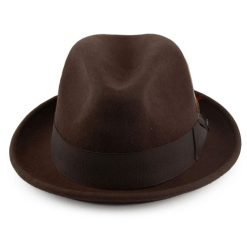 Royal Classic Short Brim Hat Brown2