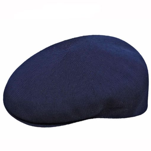 kangol flatcap 504 navy new front