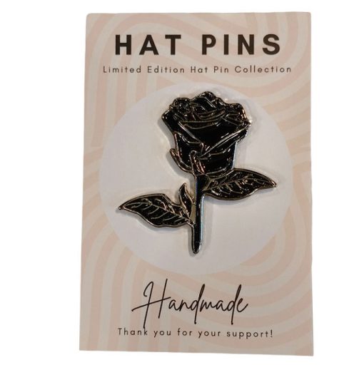 Hat Pin Rose