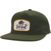 nylon unstructured Olive green snapback lone wolf sons brand