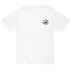 Chaos tee white front
