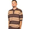 FB County - Charlie Brown Brown/Tan Shirt Short Sleeve