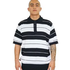 FB County - Charlie Brown Black/White Shirt Short Sleeve