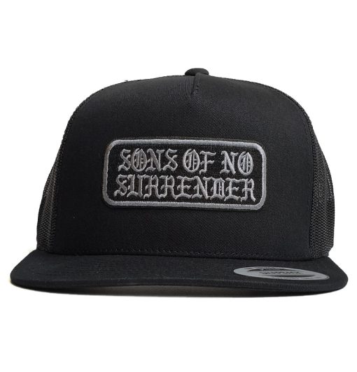 SONS Brand 'OG Patch' Trucker Mesh Cap Black - Image 3