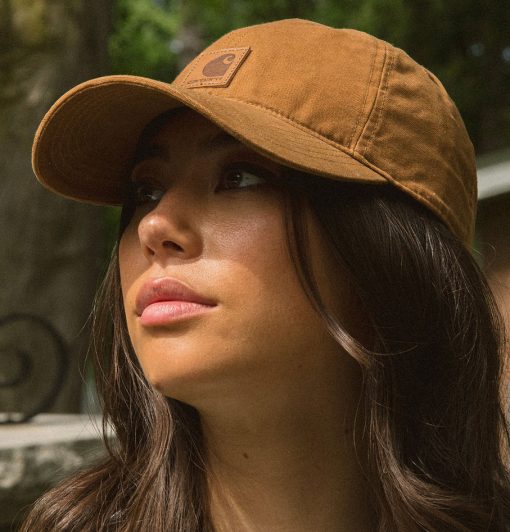 Carhartt Canvas Cotton Brown Cap - Image 2