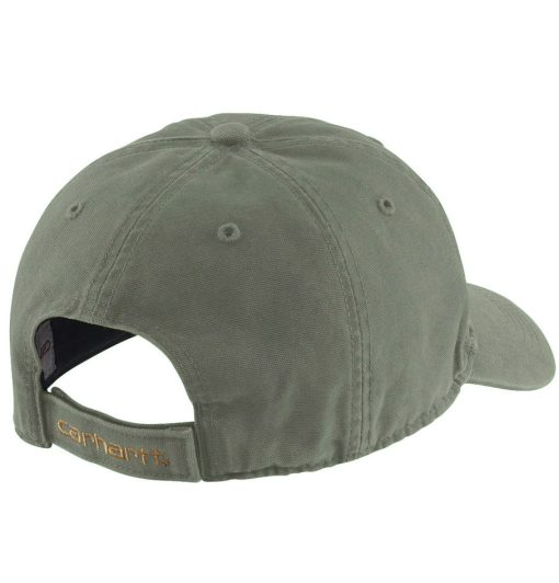 Carhartt Canvas Cotton Dusty Olive Cap - Image 2