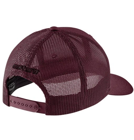 Carhartt Rugged Flex Twill Mesh-Back Logo Patch Port Trucker Cap - Image 2
