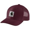 Carhartt Rugged Flex Twill Mesh-Back Logo Patch Port Trucker Cap