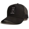 SONS Brand 'Island Boy' Aframe Trucker Mesh Cap Black