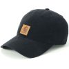 Carhartt Canvas Cotton Black Cap