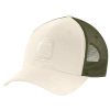 Carhartt Canvas Logo C Cap Oat Milk Trucker Cap