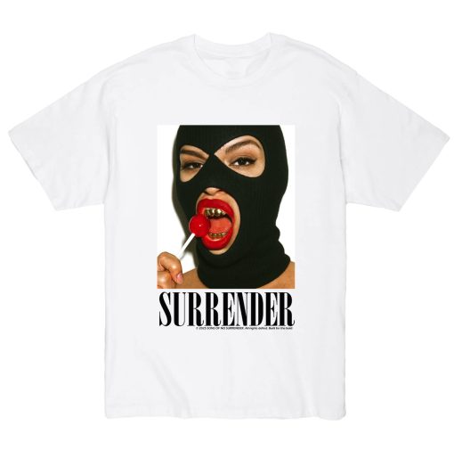 sons surrender tee white
